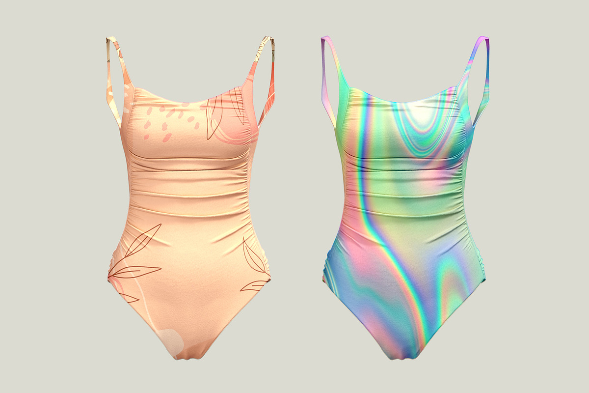 Swimming Suit Mock-up, an Advertising Mockup by PudraART (Photo 5 of 6)