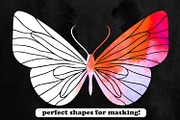 30 Butterfly Photoshop Brushes, PNG, a Brush Add-On by ArtistMef (Thumbnail 4 of 4)