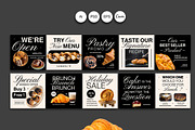 Premium Bakery Shop Instagram Post, a Social Media Template by Jiwstudio (Thumbnail 3 of 4)