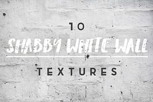 Shabby White Wall Textures