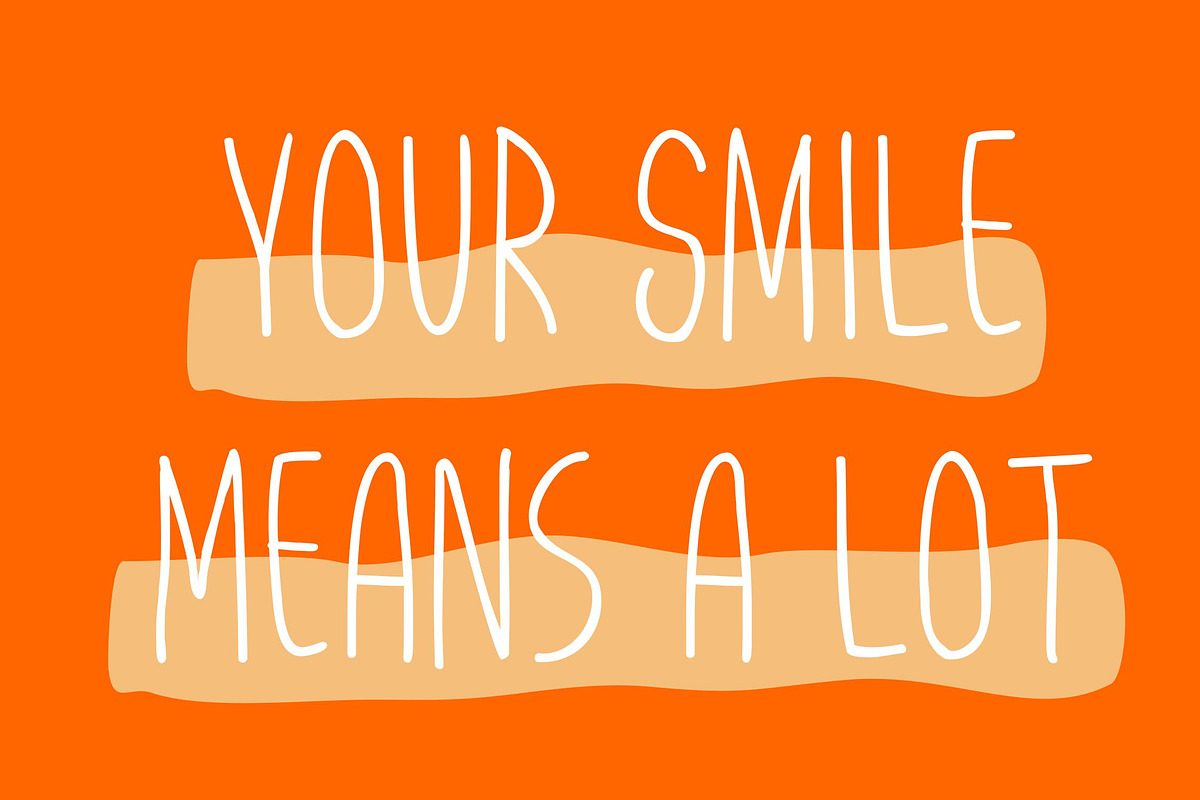 Skinnytoon - Cute Handwriting Font, a Script Font by dexsarharryfonts (Photo 3 of 8)