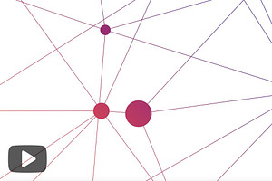 3D Network Looping Video