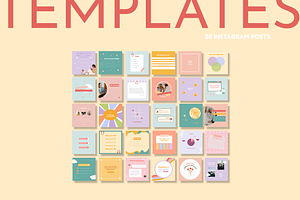 Self Love Canva Instagram Template