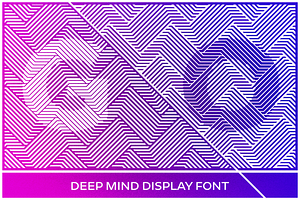Deep Mind Font (Family Pack)