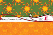 Indian Summer Digital Paper Pack, a Pattern Graphic by InkBite Designs (Thumbnail 2 of 4)