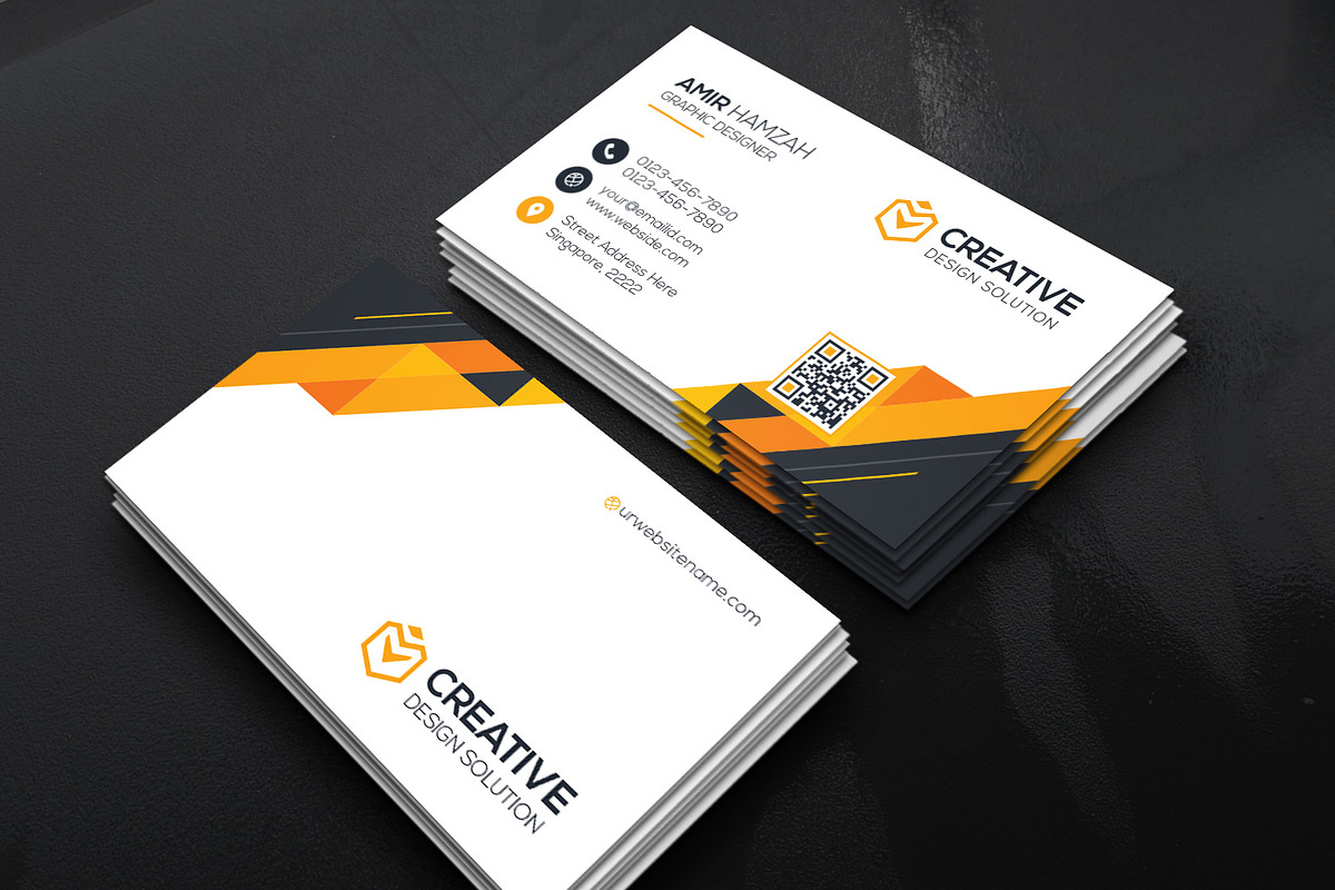 Corporate Business Card, a Business Card Template by GenerousArt (Photo 4 of 5)
