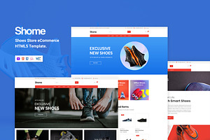 Shoes ECommerce Website Template