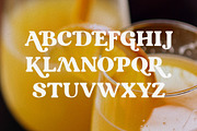 Mimosa - Modern Retro Typeface, a Sans Serif Font by HipFonts (Thumbnail 3 of 7)