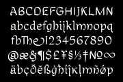 Corfe, a Font by Simon Walker (Thumbnail 6 of 6)