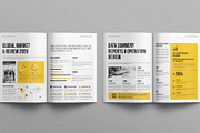 Annual Report Template, a Brochure Template by E-Type (Thumbnail 7 of 8)