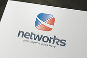 Networks Logo Template, a Branding & Logo Template by PixaSquare (Thumbnail 1 of 5)
