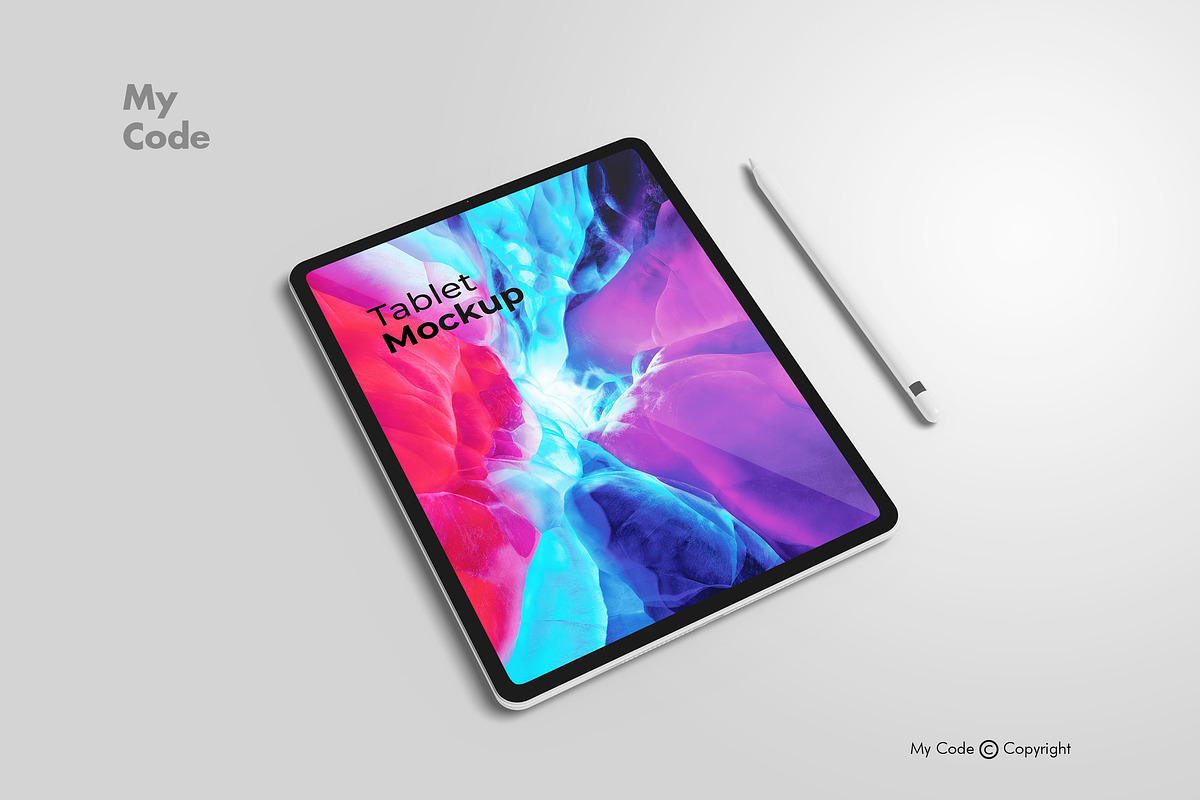 Stylish iPad Mockup, an iPad Mockup by My Code Std (Photo 6 of 9)