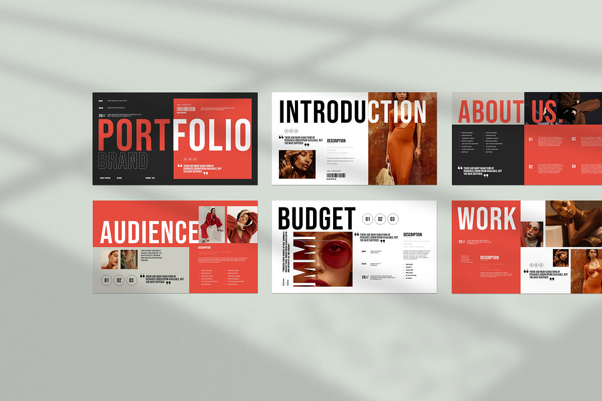 Brand Portfolio Template preview 5