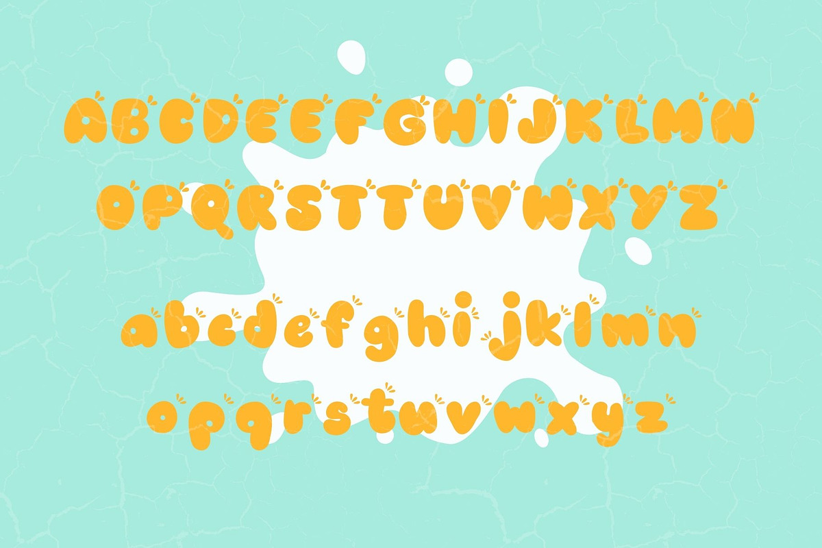 Splash font., a Handwritten Font by JJuta (Photo 6 of 6)