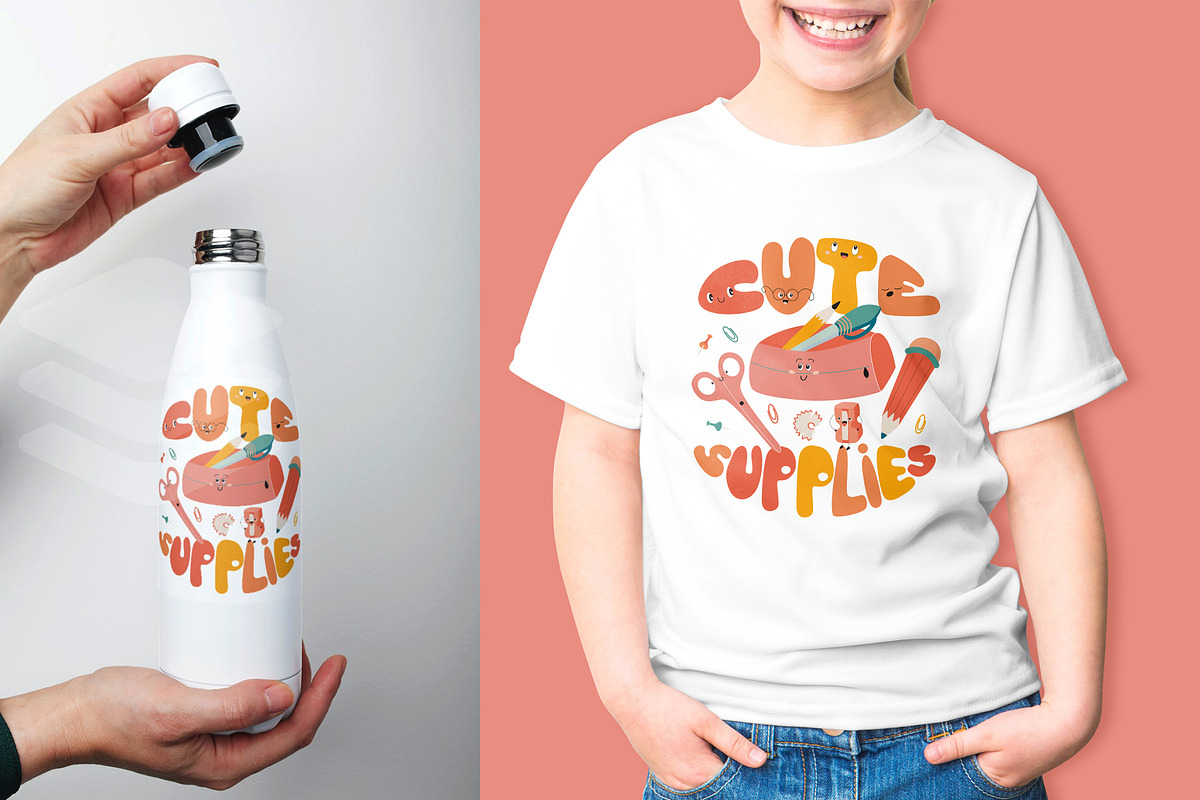 Cute School Supplies, an Education Illustration by YuNa (Photo 8 of 14)