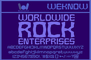 Gravel Stone font, a Font by weknow (Thumbnail 5 of 8)