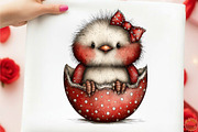 Funny Easter Bird Clipart, an Illustration by designcity5 (Thumbnail 4 of 5)