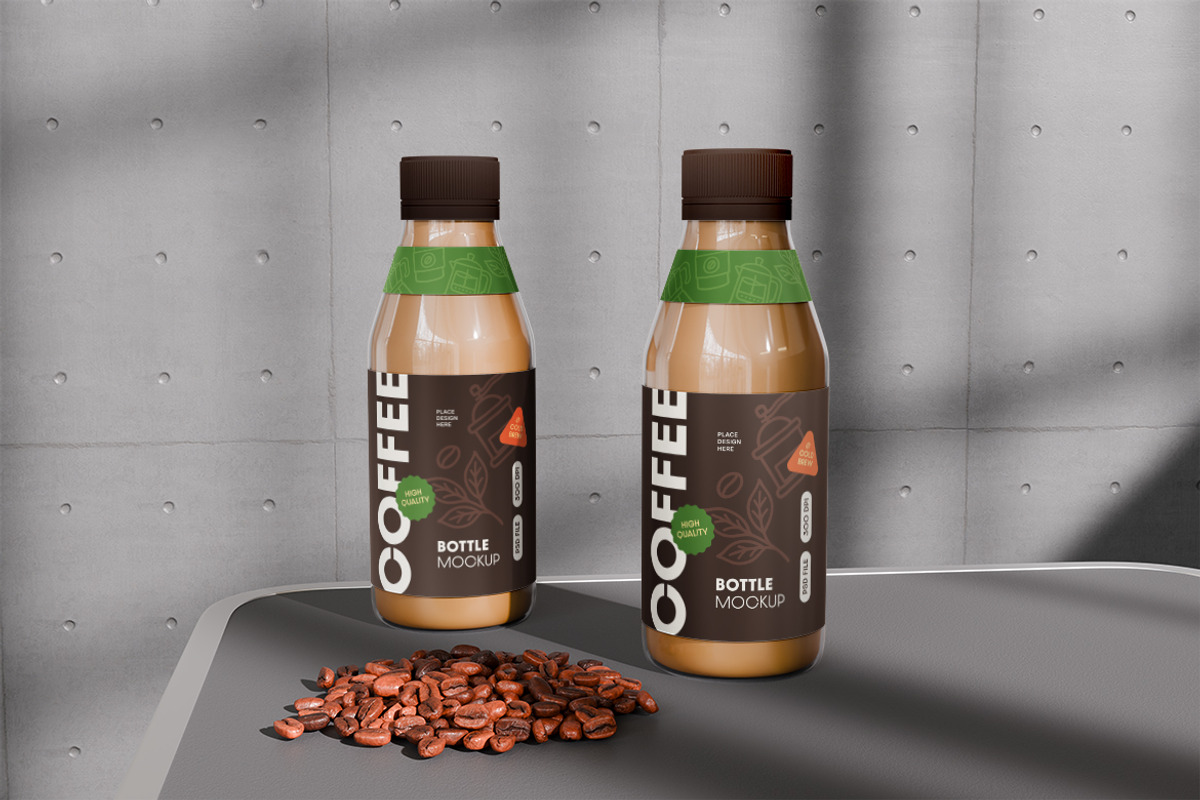 Coffee Bottle Mockup, a Cups & Container Mockup by Rahardi Creative (Photo 3 of 4)