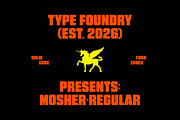 Mosher - Distressed Display Font, a Sans Serif Font by pixelbuddha.net (Thumbnail 3 of 6)