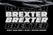 Brexter - Heavy Sans Serif, a Font by Letterhend Studio (Thumbnail 1 of 9)