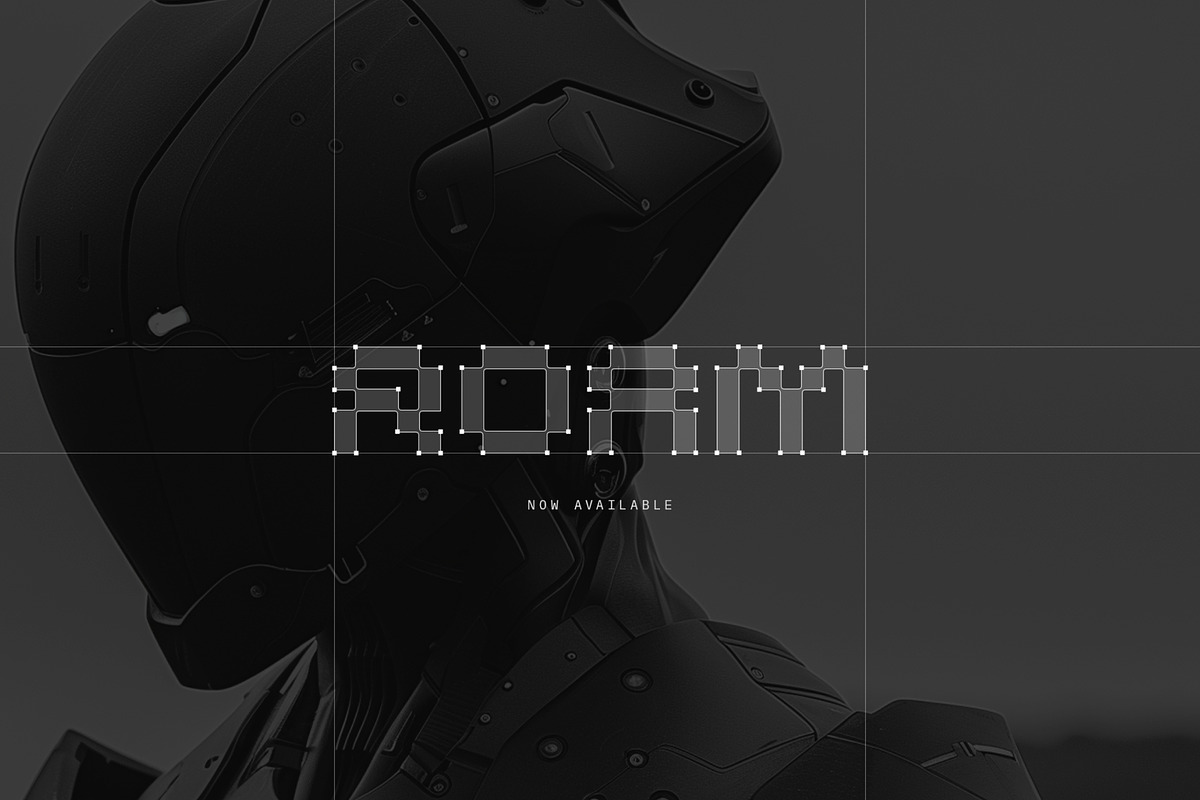 Roam display typeface, a Sans Serif Font by Fenrir_Design (Photo 6 of 6)