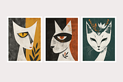 Caat Co - Whimsical Quirky Cats, an Animal Illustration by milatovar (Thumbnail 2 of 20)