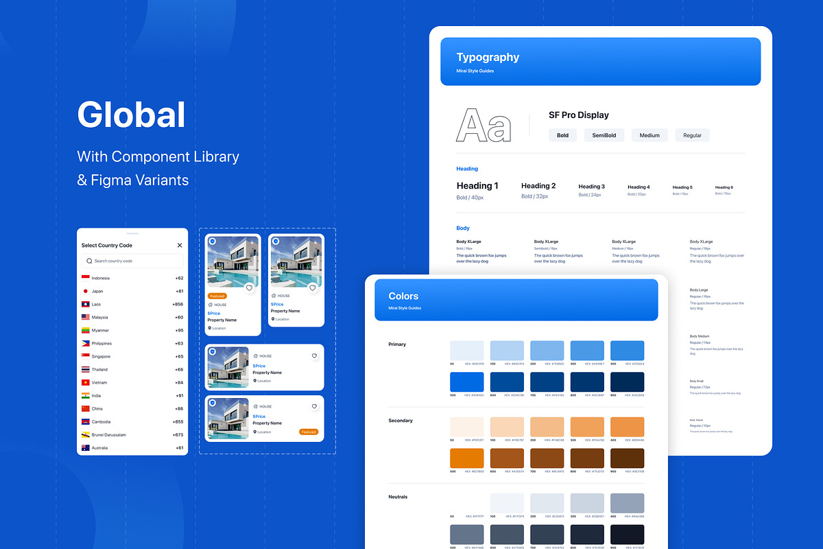 Mirai - Real Estate App UI KIT, a Templates & Theme by orenjidesign (Photo 3 of 5)