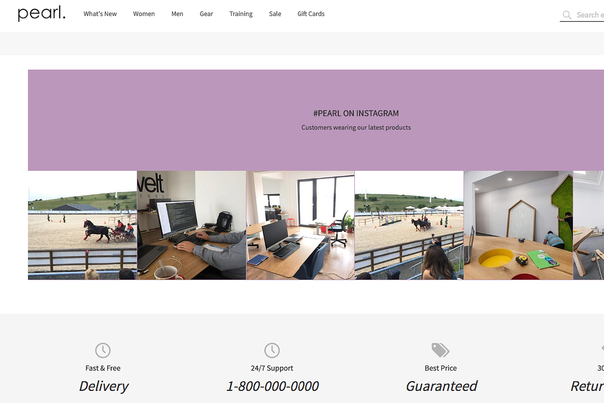 Instagram Widget Advanced Magento 2, a Websites & App Template by WeltPixel (Photo 2 of 4)