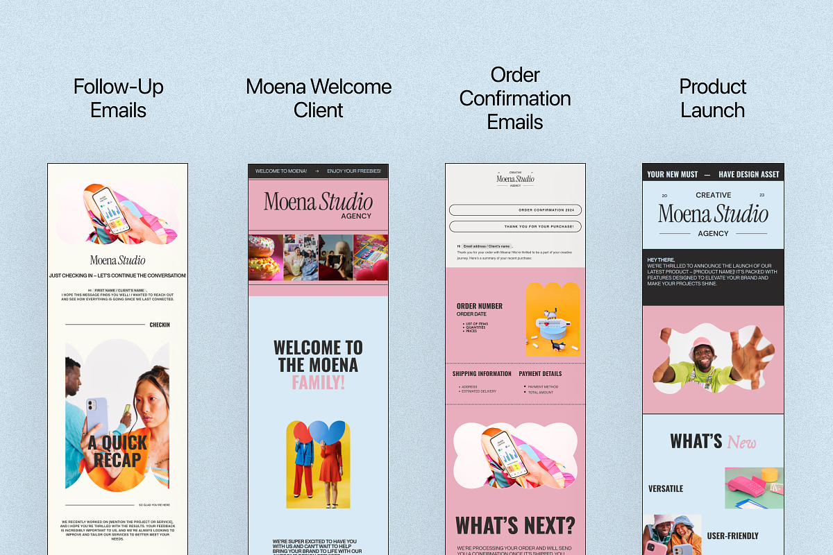 Moena - Flodesk Email Templates, an Email Template by Creavora (Photo 3 of 13)