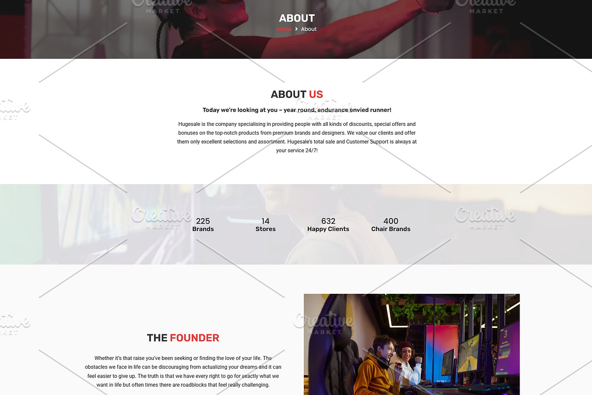 Gaming Devices & Accessories Store, a WordPress Template by HasnainDEV (Photo 2 of 5)