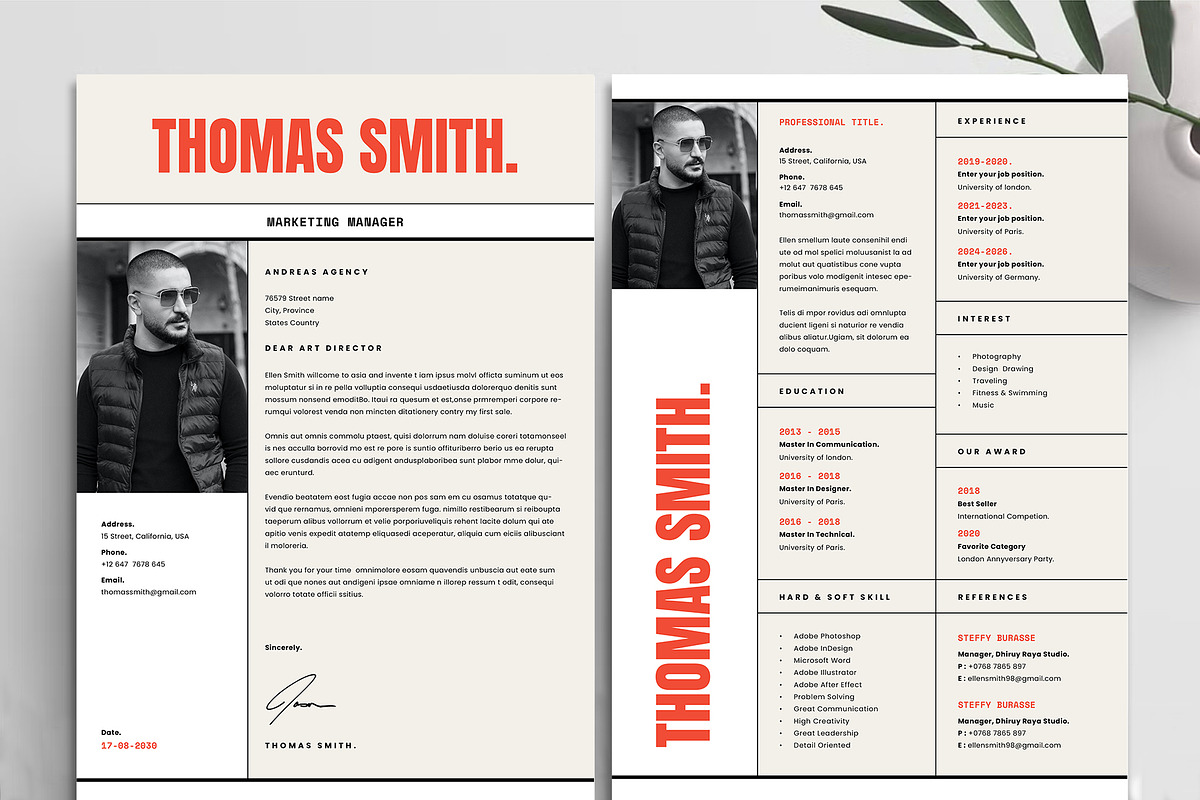 Resume Bundle, a Resume Template by Occy Design (Photo 14 of 28)