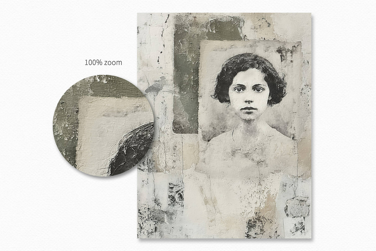 Green Tinge Portraits, a Decorative Illustration by rileyBgraphics (Photo 5 of 5)