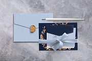 Royal Golden Wreath Wedding Suite, an Invitation Template by Aquarellina (Thumbnail 6 of 8)