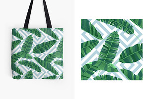 Detailed Tropical Leaves