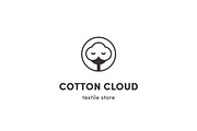 Cotton Cloud - Logo Template, a Branding & Logo Template by Zomorsky (Thumbnail 3 of 4)