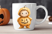 Cute Halloween Jack. TShirt Sticker., an Animal Illustration by KENO Mascots (Thumbnail 3 of 10)