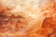 Mars Surface Texture, a Texture Graphic by Printable Treasure (Thumbnail 3 of 3)