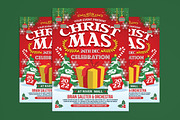 Christmas Celebration Flyer Template, a Flyer Template by Muhamad Iqbal hidayat (Thumbnail 1 of 4)