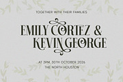 Britnes Grade - Stylish Serif, a Serif Font by Letterhend Studio (Thumbnail 3 of 9)