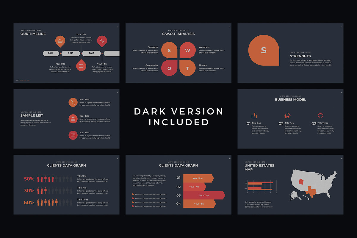Pitch Deck PowerPoint Template, a Presentation Template by slidequest (Photo 7 of 18)