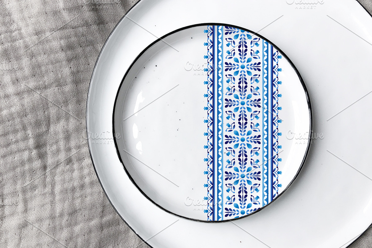 Border ornament decorative seamless, an Object Graphic by jelisua88 (Photo 4 of 6)