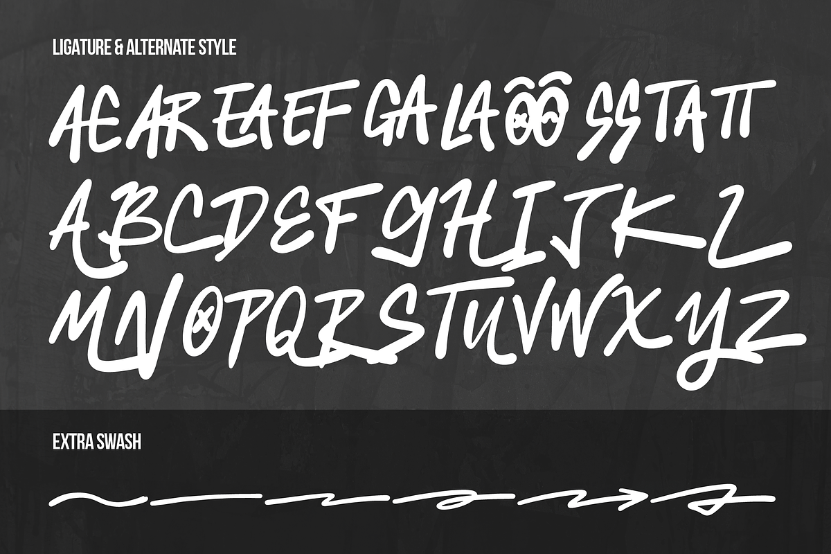 Days Artysian | Urban Graffiti Font, a Handwritten Font by Denustudios (Photo 15 of 15)