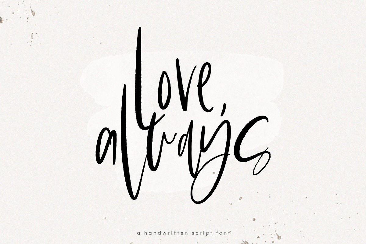 Love Always - Handwritten Font