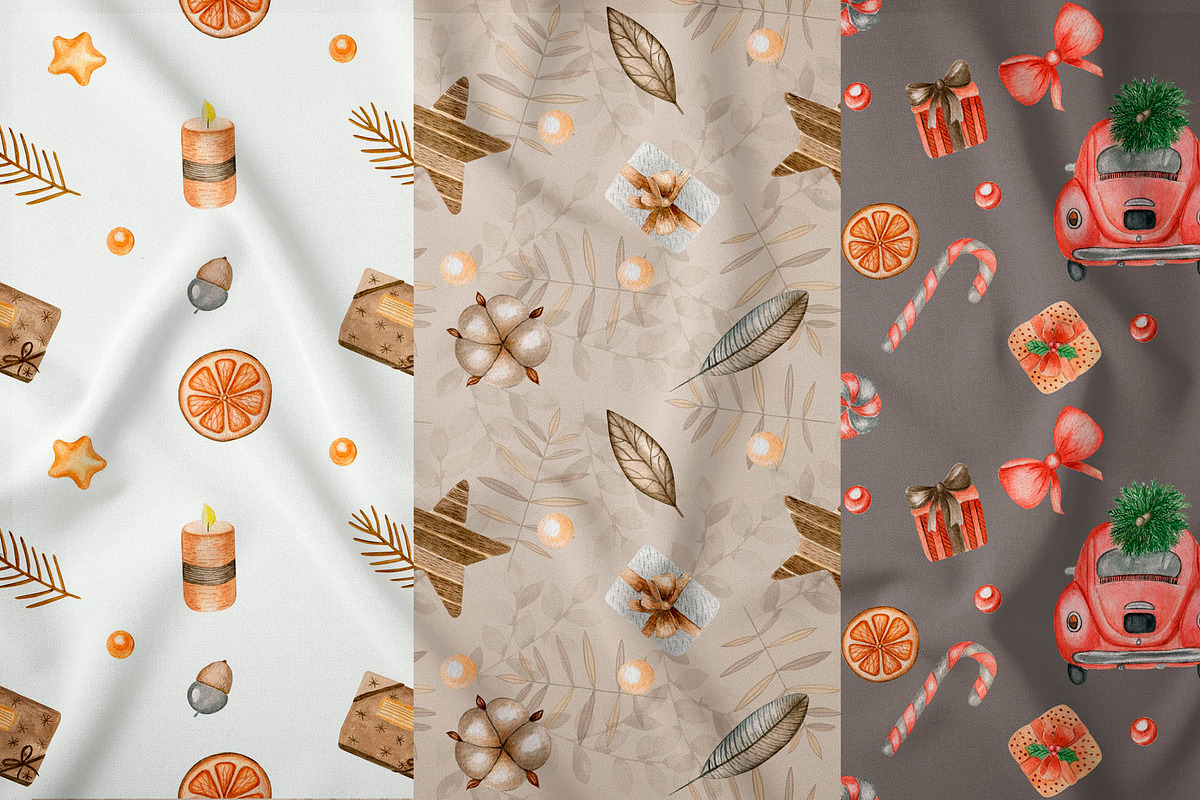 Magical cozy Christmas, a Decorative Illustration by ViolettaKh (Photo 5 of 7)