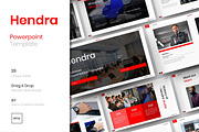 Hendra – Business PowerPoint, a Presentation Template by Dens Creative Studio (Thumbnail 1 of 6)