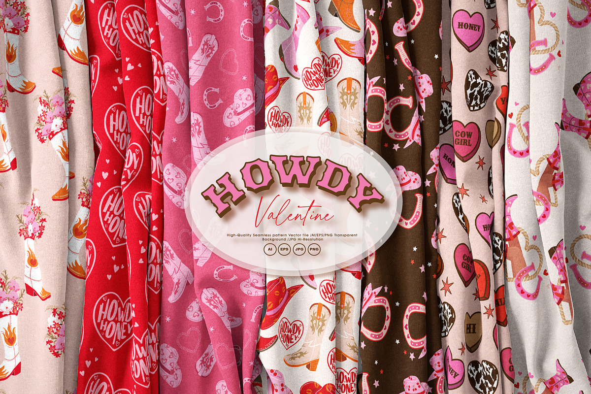 HOWDY LOVE, a Pattern Graphic by MSNTY STUDIOX (Photo 3 of 27)