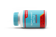 Supplement Bottle Mockup, a Product Mockup by creativejunbd (Thumbnail 6 of 7)