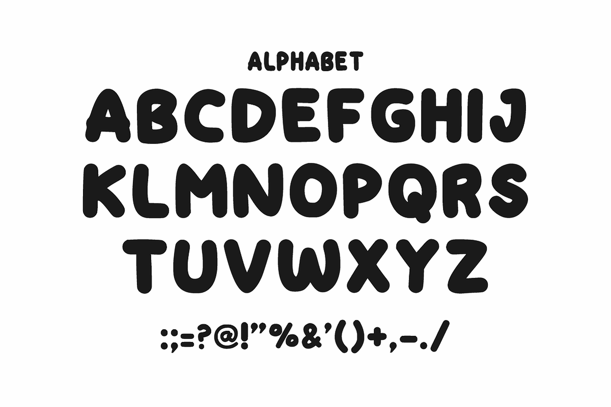 Doodle Letter - Playful Bouncy Font, a Handwritten Font by Sahira Studio (Photo 6 of 7)