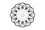 Ornamental Black White Mandala Pack, a Decorative Illustration by NJ Himel (Thumbnail 85 of 103)