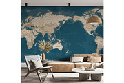 Vector World Map - Large&Detailed, a Graphic by PorcuPen Works (Thumbnail 3 of 6)